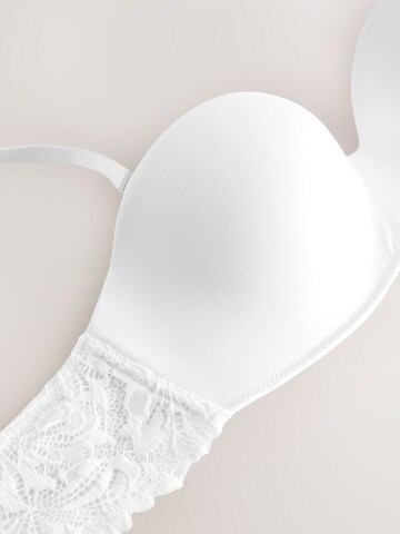 Next Balconette Bra in White