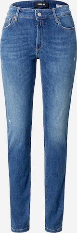 REPLAY Regular Jeans 'Luzien' in Blauw: voorkant