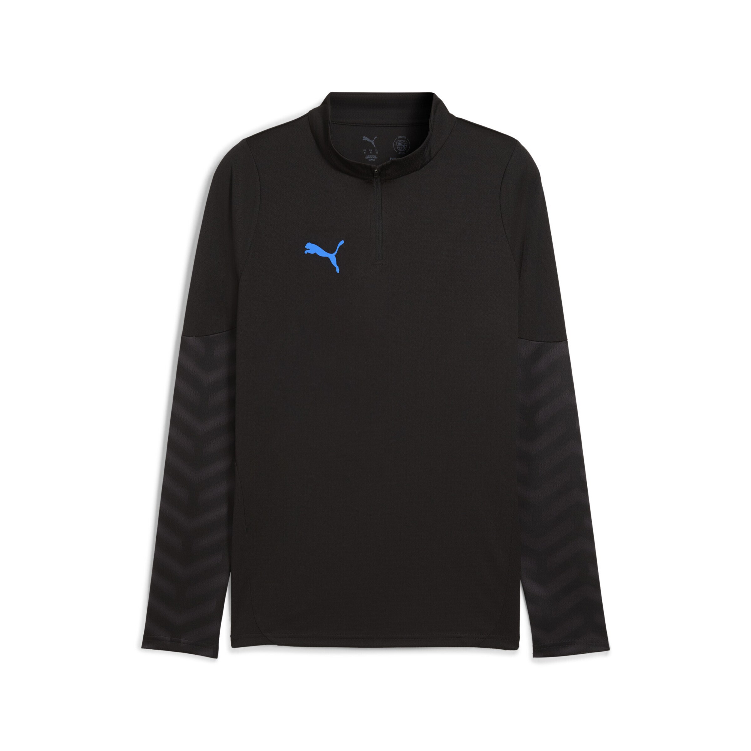 PUMA Functioneel shirt 'Individual Cup' in Zwart: voorkant