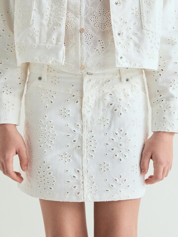 Jupe Scalpers en blanc