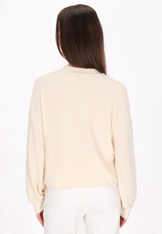 usha BLUE LABEL Sweatshirt 'Fashion Look' in Beige