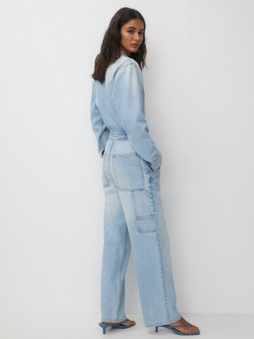 Pull&Bear Jumpsuit in Blau