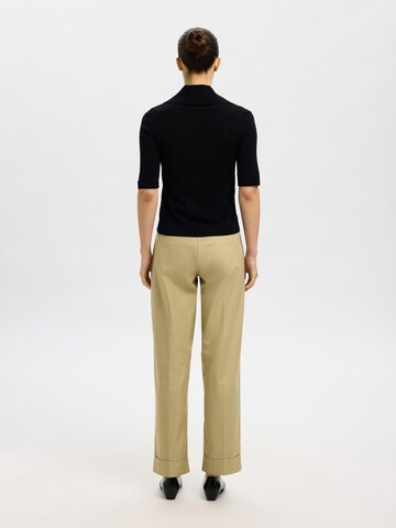 SELECTED Poloshirt in Schwarz