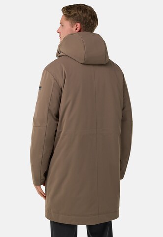 Boggi Milano Winter Parka in Brown