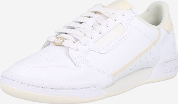 ADIDAS ORIGINALS Platform trainers 'Continental 80' in White: front