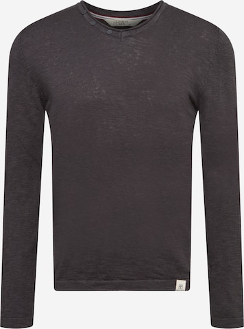 Hailys Men - Pullover 'Matthew' em cinzento: frente