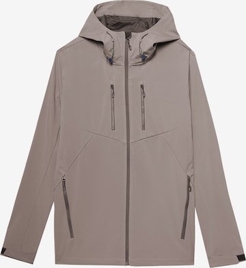 Veste outdoor 4F en gris : devant