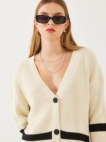 Bianco Lucci Плетена жилетка в бежово