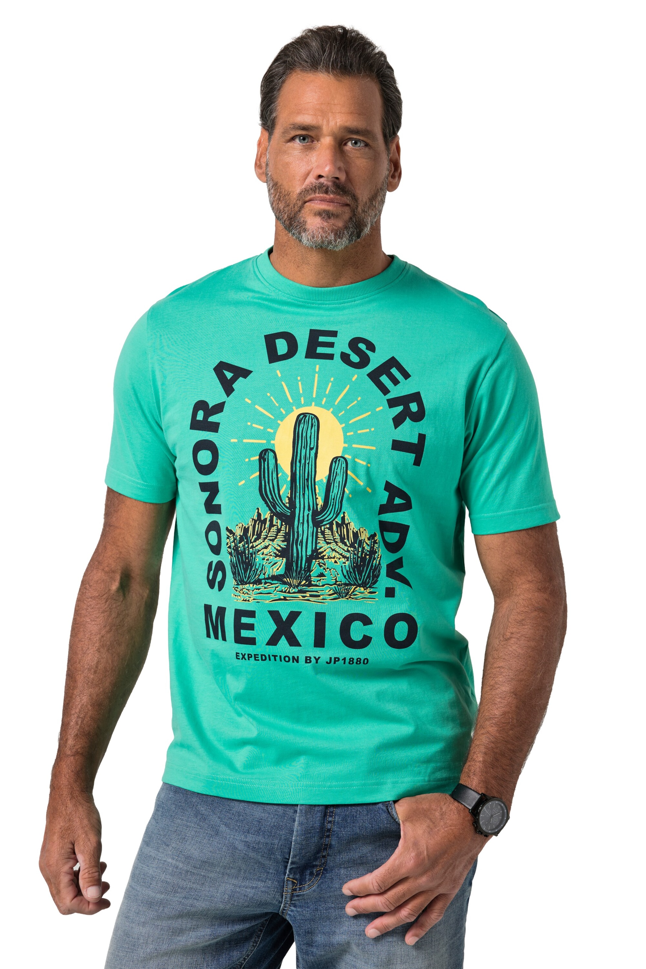 JP1880 Shirt in Green: front