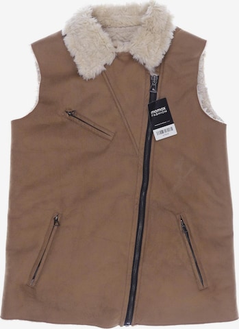 Trafaluc Vest in S in Brown: front