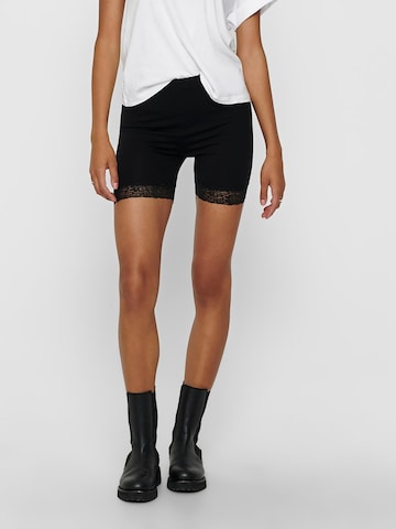 ONLY Skinny Leggings in Black: front