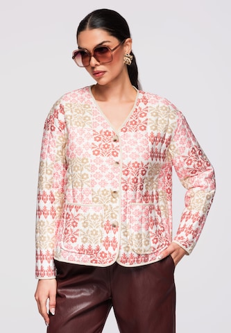 Ombre Between-season jacket in White: front