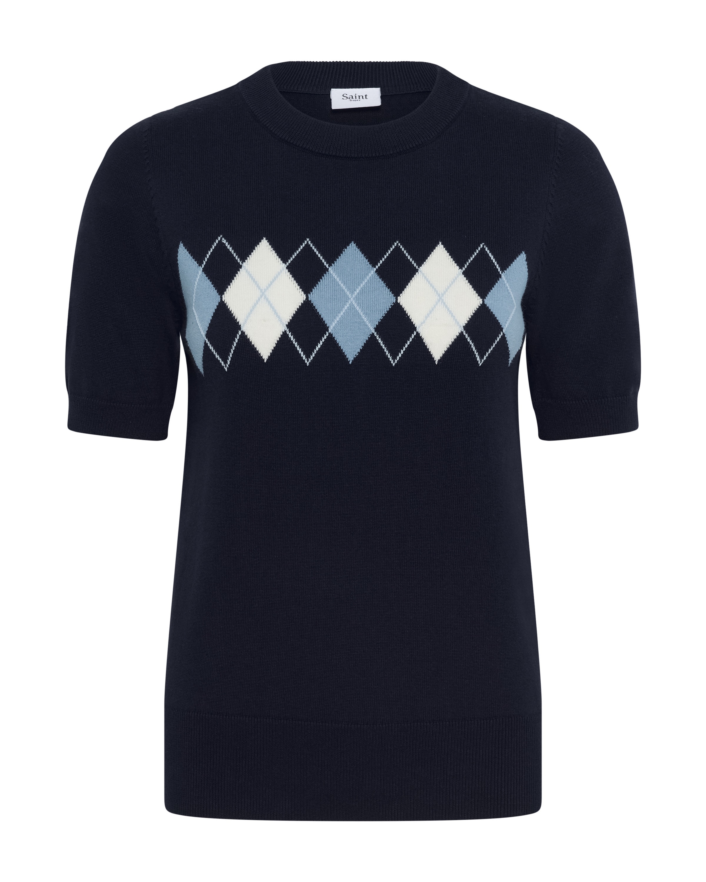 SAINT TROPEZ Pullover in Blau: Vorderseite