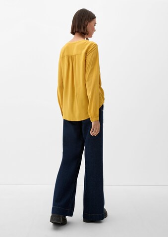 QS Bluse in Gelb