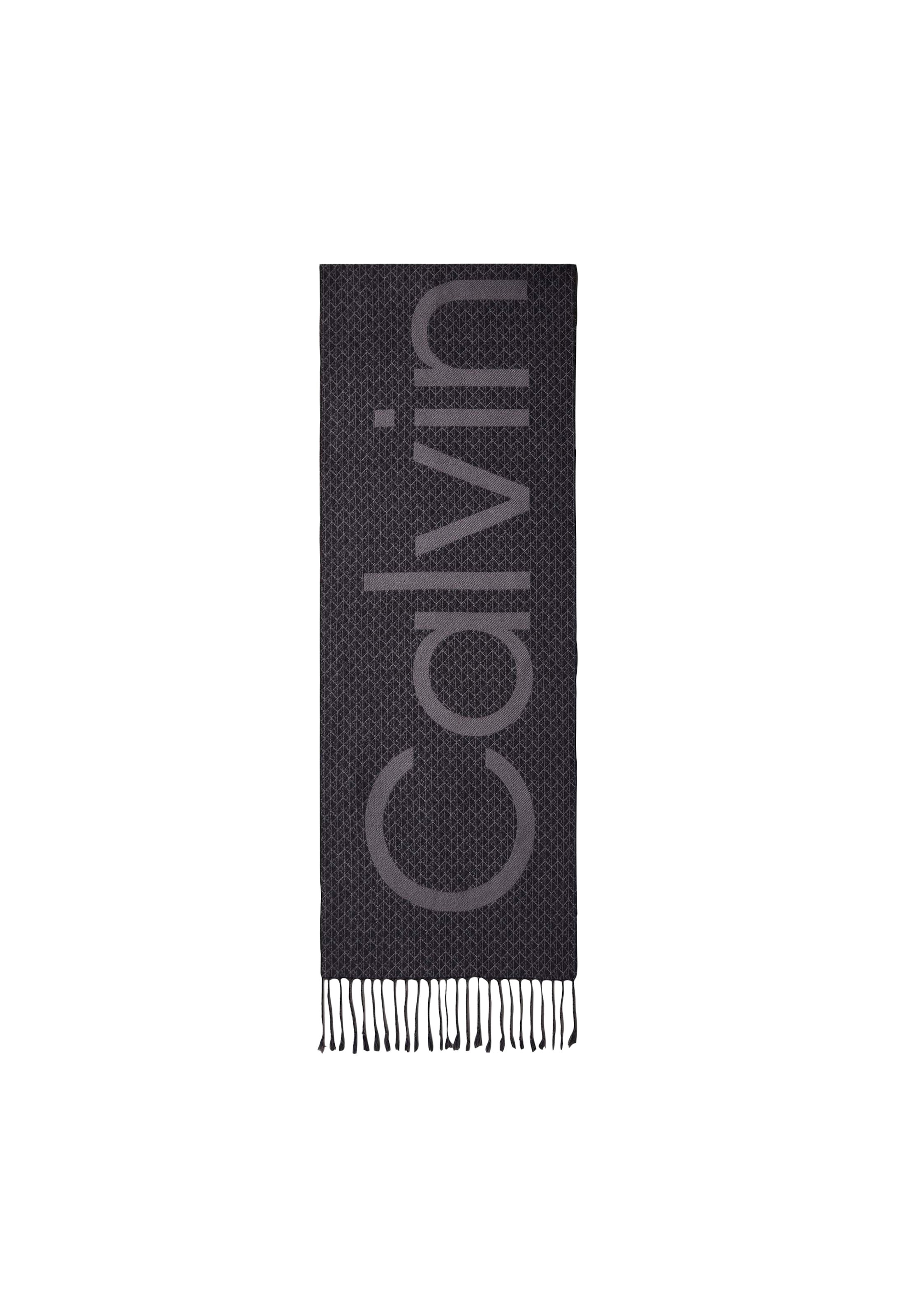 Calvin Klein Κασκόλ 'BOLD' σε μαύρο: μπροστά
