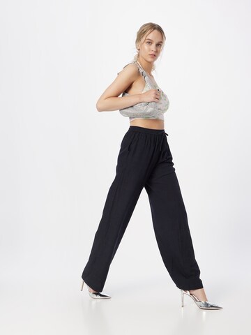 Wide Leg Pantalon NLY by Nelly en noir