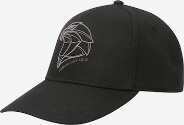 Cappello da baseball di ARMANI EXCHANGE in nero: frontale