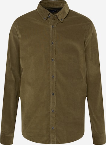 STRELLSON Regular fit Button Up Shirt in Green: front