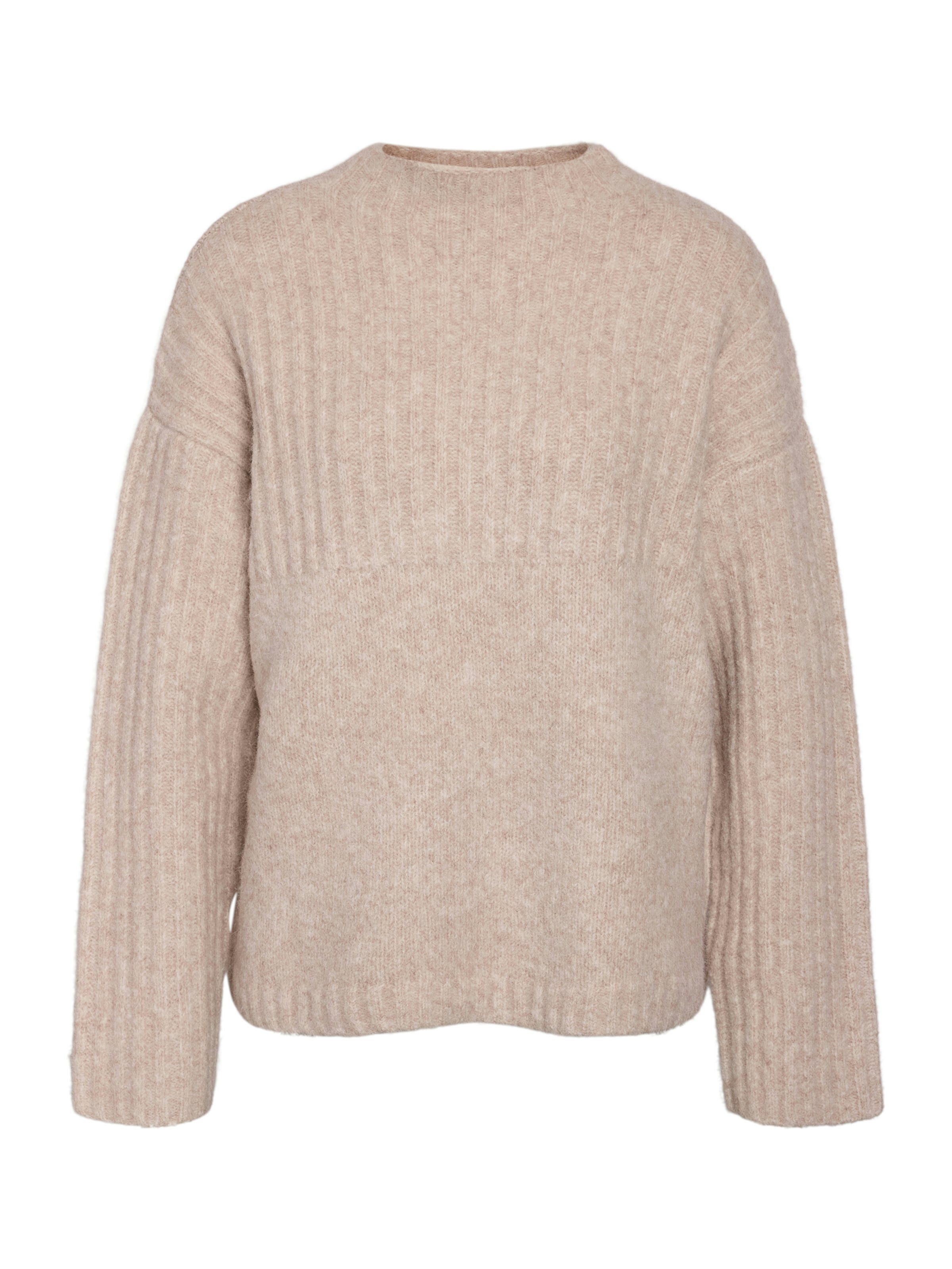 Noisy may Svetr 'NMNYLA' – béžová: přední strana