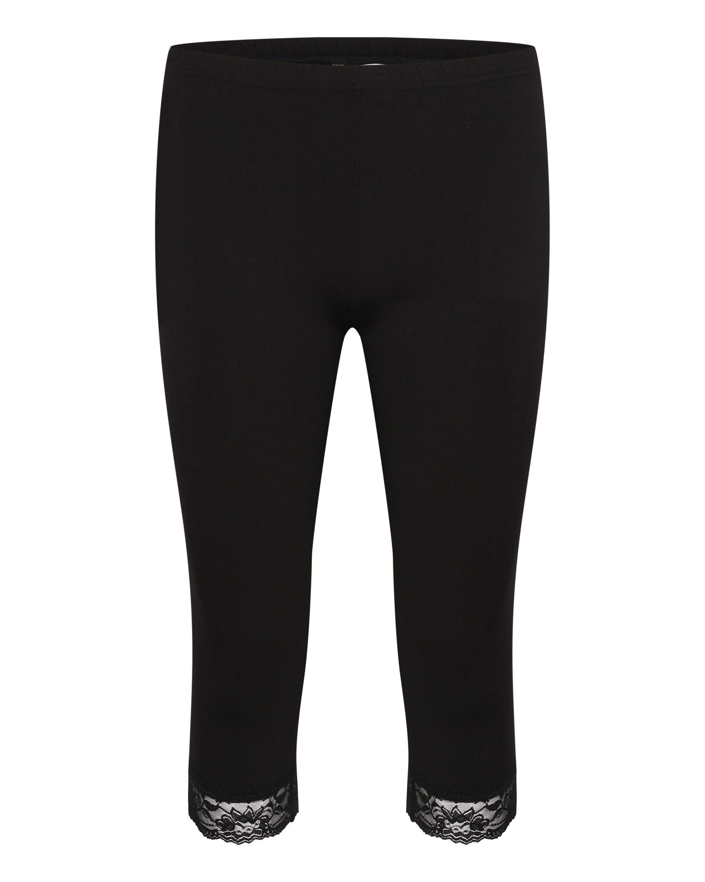 Cream Skinny Leggings 'Mathilda' in Black: front