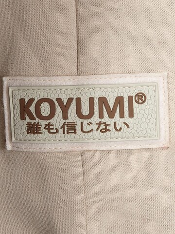 Koyumi Sweatshirt 'Free your Neck' in Beige