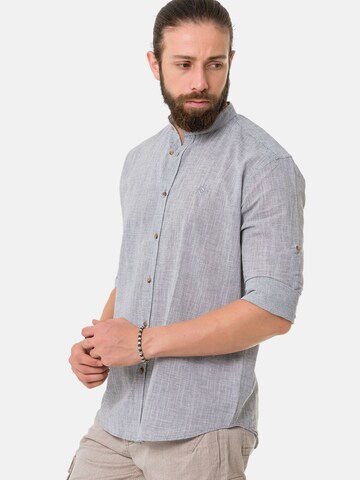 Coupe slim Chemise CIPO & BAXX en gris