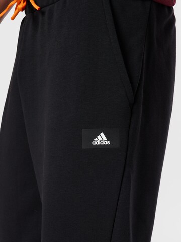 ADIDAS SPORTSWEAR Regular Workout Pants 'Future Icons' in Black