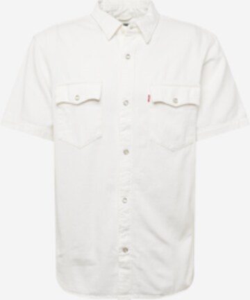 LEVI'S ® Regular fit Button Up Shirt 'SS Relaxed Fit Western' in Beige: front