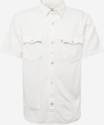 LEVI'S ® Regular fit Overhemd 'SS Relaxed Fit Western' in Beige: voorkant