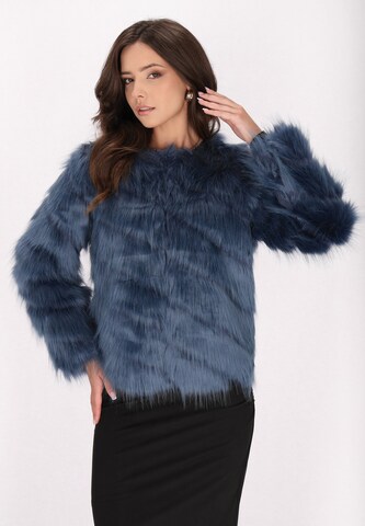 faina Between-season jacket in Blue: front