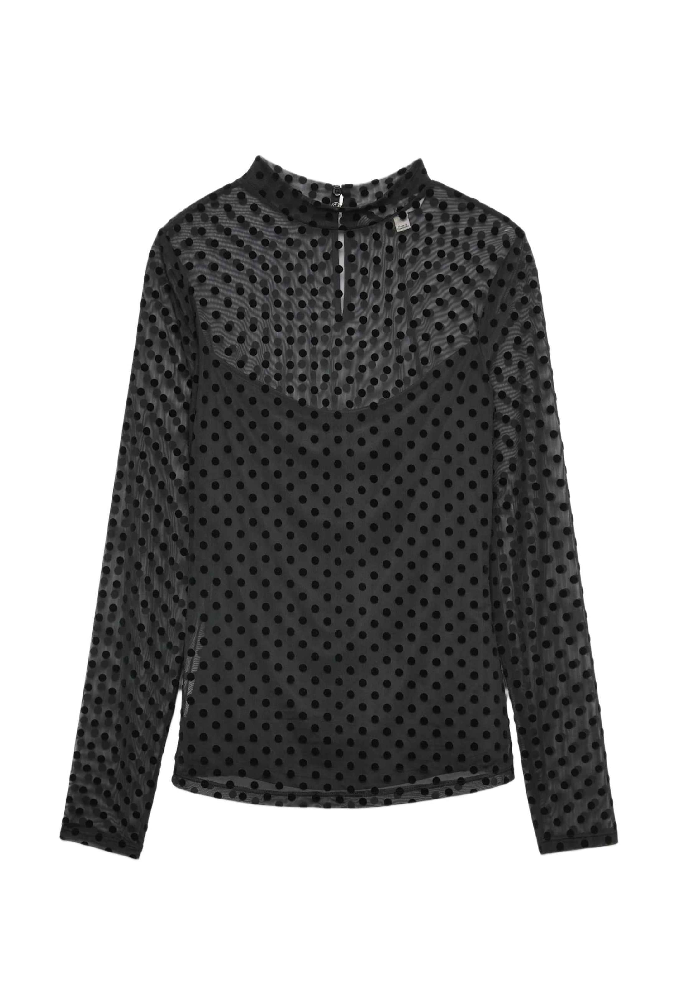 Marks & Spencer Blouse in Zwart: voorkant