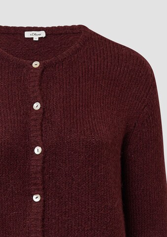 Cardigan s.Oliver en rouge