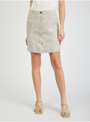 Orsay Skirt in Beige: front
