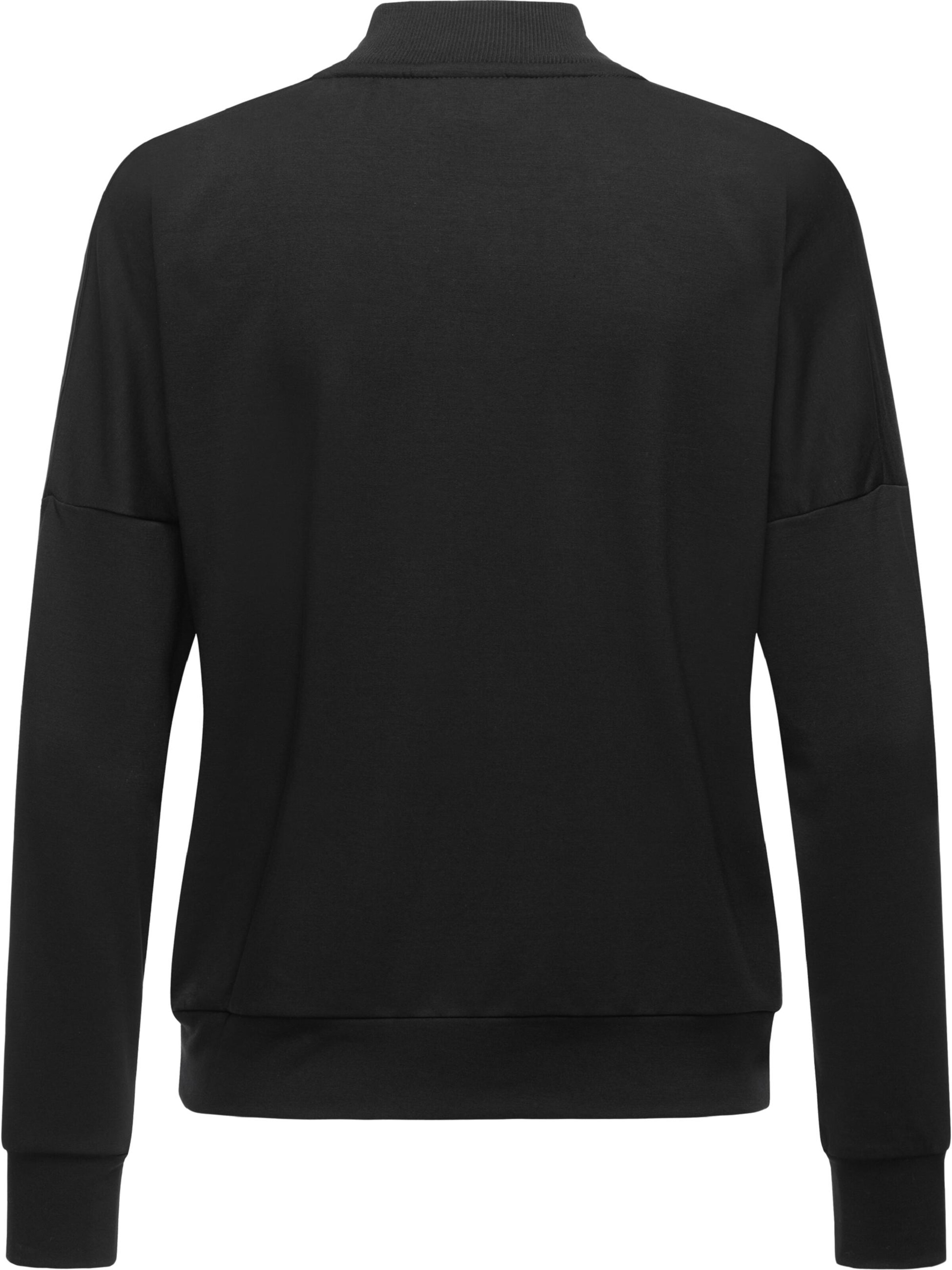 Ragwear Sweat jacket 'Doron' in Black