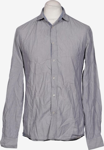 UNITED COLORS OF BENETTON Hemd M in Grau: Vorderseite