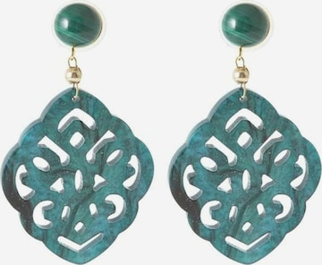 Boucles d'oreilles Gemshine en bleu : devant