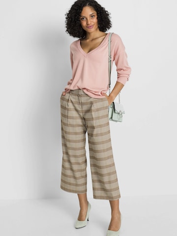 Pull-over oversize bonprix en rose