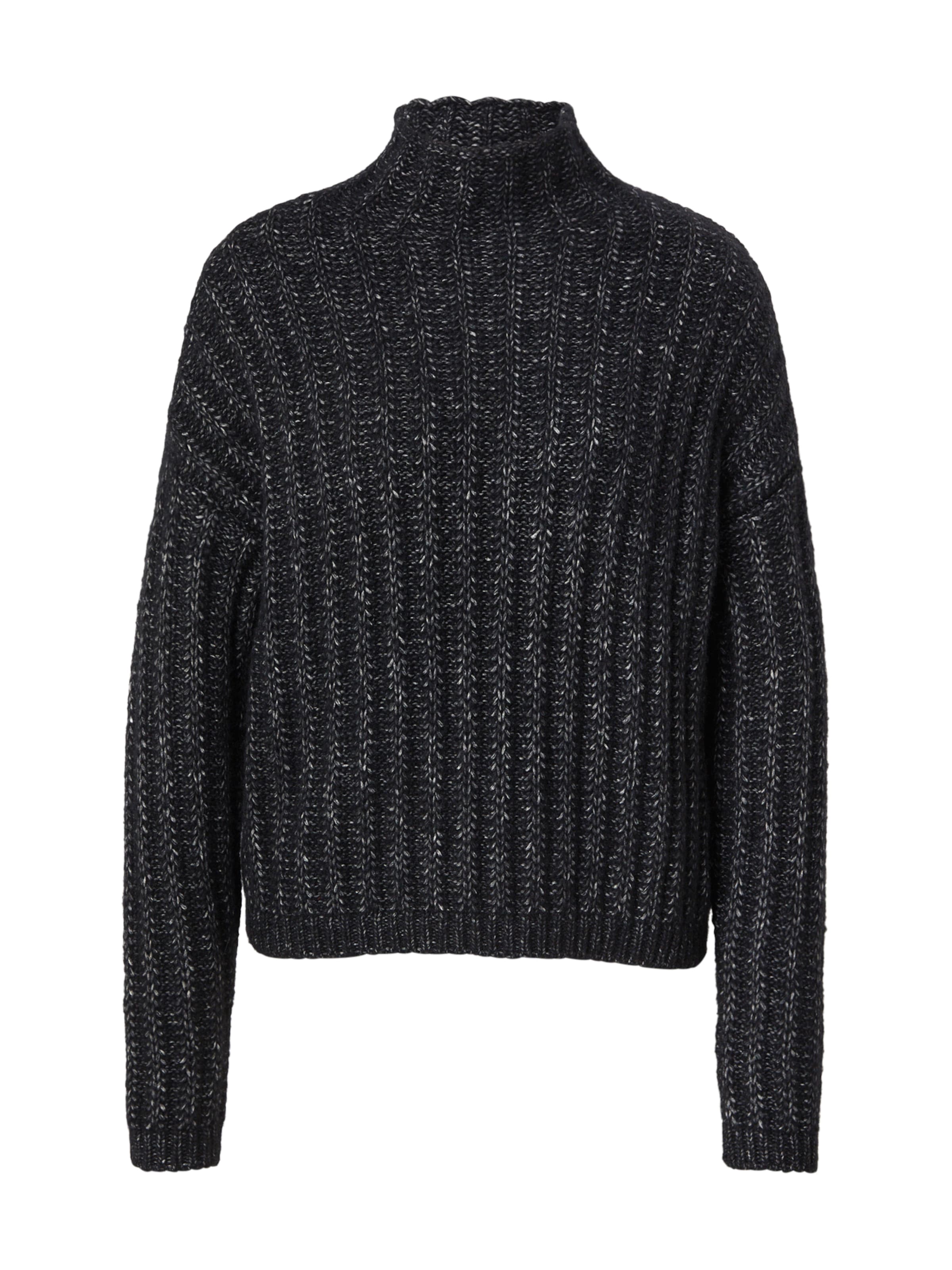 HUGO - Pullover 'Safineyny' em preto: frente