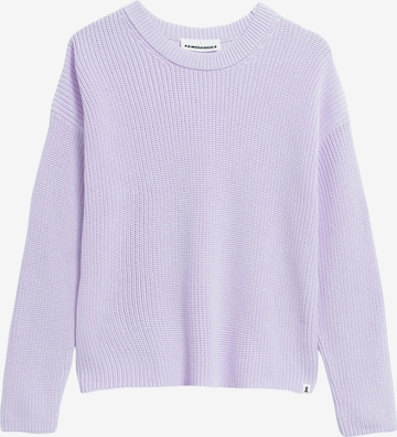 ARMEDANGELS Sweater 'NURIA' in Purple: front