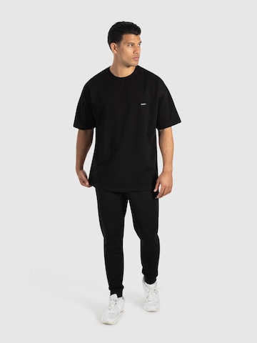Smilodox Tapered Sporthose 'Nilo' in Schwarz