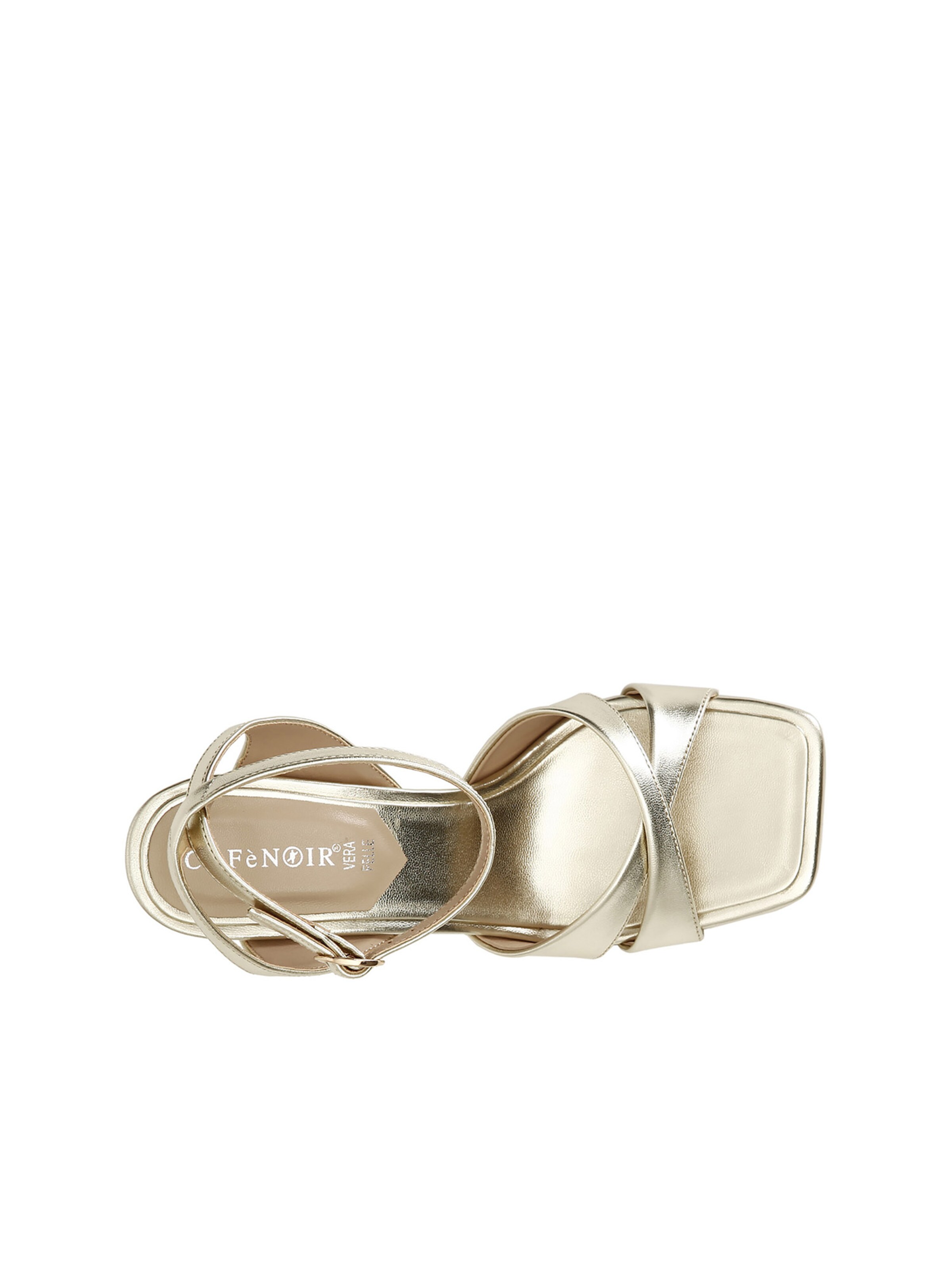 Escarpins CAFè NOIR en or