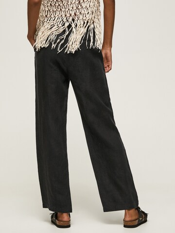 Pepe Jeans Loose fit Pants 'CAILIN' in Black