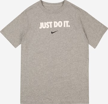 T-Shirt Nike Sportswear en gris : devant