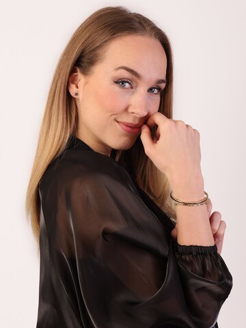 Boucles d'oreilles 'Klassisch' Lucardi en or : devant