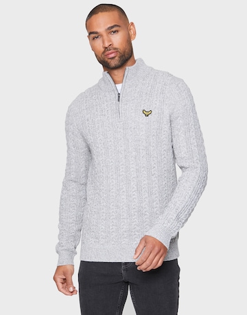 Threadbare Sweater 'Swindon' in Grey: front