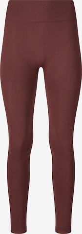 Athlecia Slim fit Workout Pants 'Nagar V2' in Red: front