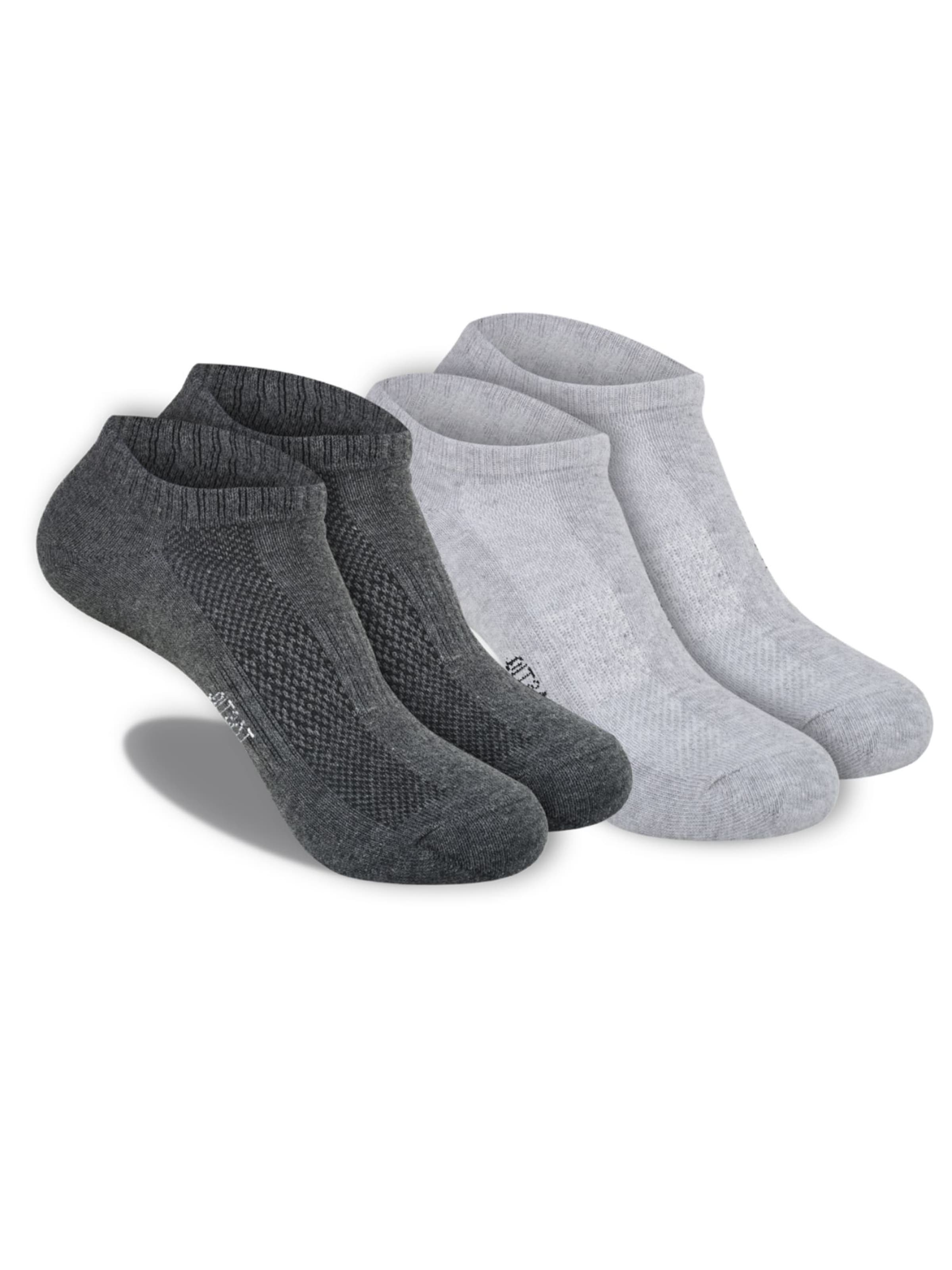 Tastiq - Calcetines invisibles en gris