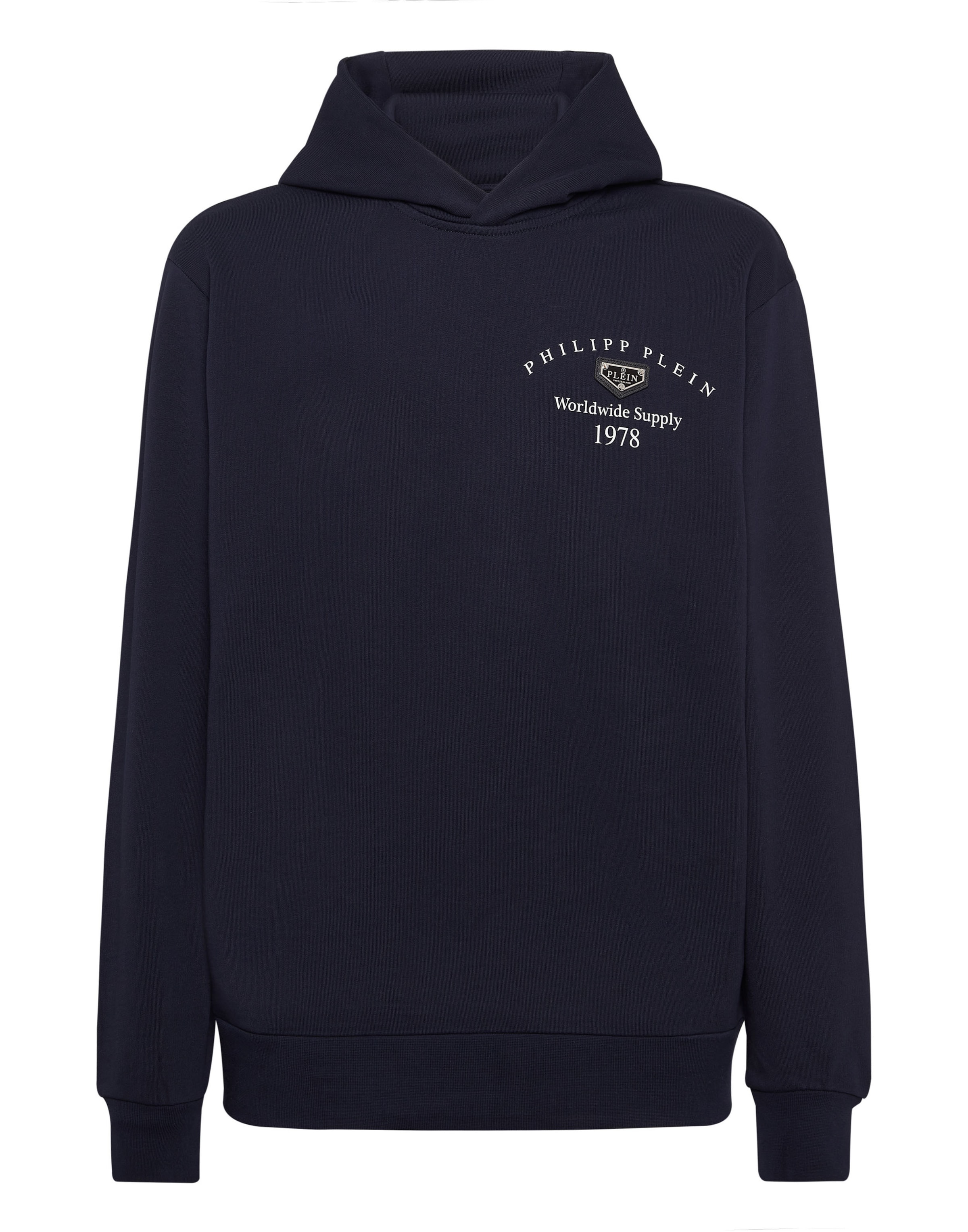 Philipp Plein - Sweatshirt em azul: frente