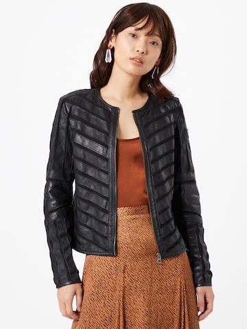 Gipsy Between-Season Jacket in Black: front