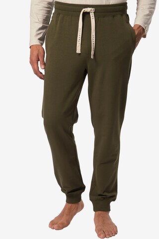 JP1880 Tapered Broek in Groen: voorkant